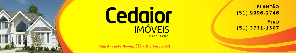 Cedaior Im�veis, venda e loca��o em Rio Pardo, RS